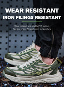 Lightweight Steel toe Shoes Work Sneakers Safety Shoes Men Anti-smash Anti puncture Indestructible shoes Security Breathable
