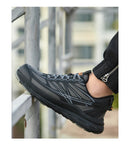 Lightweight Steel toe Shoes Work Sneakers Safety Shoes Men Anti-smash Anti puncture Indestructible shoes Security Breathable